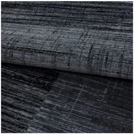 Tapis BOBOCHIC - Tapis Poils Courts TINA Motif Graphique 120x170 Noir - Noir 7 Tapis BOBOCHIC - Tapis Poils Courts TINA Motif Graphique 120x170 Noir - Noir â Image 5