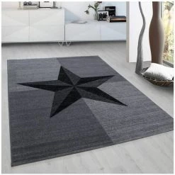 Tapis BOBOCHIC - Tapis Poils Courts STRKI Motif étoile 80x150 Gris - Gris 8 Tapis BOBOCHIC - Tapis Poils Courts STRKI Motif étoile 80x150 Gris - Gris -BOBOCHIC Soldes 2022 29094117 2