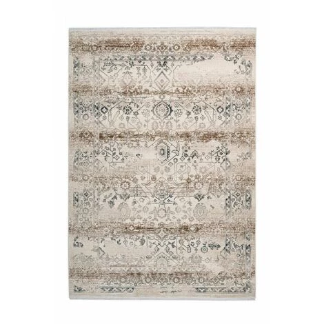Tapis BOBOCHIC - Tapis Poils Courts VIKI Motif Berbère - Beige 5 Tapis BOBOCHIC - Tapis Poils Courts VIKI Motif Berbère - Beige â Image 3
