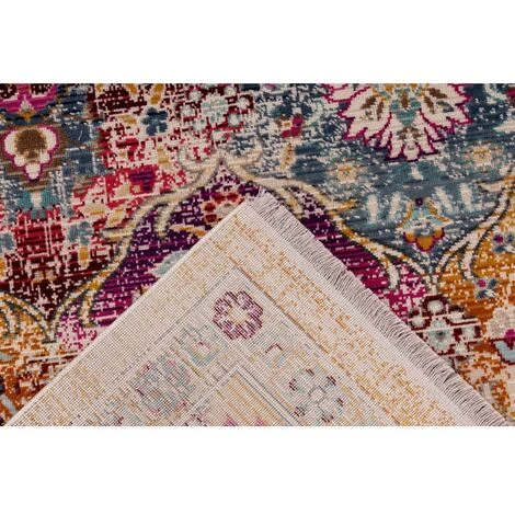 Tapis BOBOCHIC - Tapis Poils Courts VIKI Motif Berbère - Multicolore 7 Tapis BOBOCHIC - Tapis Poils Courts VIKI Motif Berbère - Multicolore – Image 5