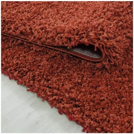 Tapis BOBOCHIC - Tapis Shaggy VITA Uni 60x110 Orange - Orange 7 Tapis BOBOCHIC - Tapis Shaggy VITA Uni 60x110 Orange - Orange – Image 5