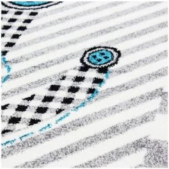 Tapis Enfant BOBOCHIC - Tapis Enfant Shaggy OCEANA Imprimé 160x230 Gris - Gris -BOBOCHIC Soldes 2022 29342926 4