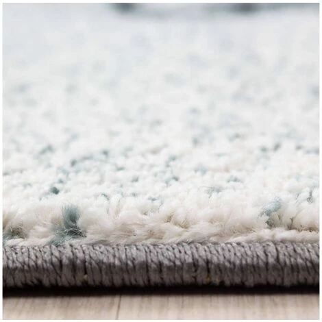 Tapis Enfant BOBOCHIC - Tapis Enfant Shaggy Rond ELEPHANT Imprimé 120x120 Bleu - Bleu 4 Tapis Enfant BOBOCHIC - Tapis Enfant Shaggy Rond ELEPHANT Imprimé 120x120 Bleu - Bleu – Image 2