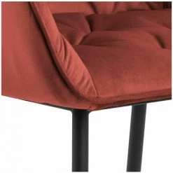 Chaise Et Fauteuil De Table BOBOCHIC - Lot De 2 Fauteuils De Table BEA Velours Bordeaux - Bordeaux 10 Chaise Et Fauteuil De Table BOBOCHIC - Lot De 2 Fauteuils De Table BEA Velours Bordeaux - Bordeaux -BOBOCHIC Soldes 2022 29780759 4
