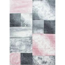 Tapis BOBOCHIC - Tapis Poils Courts KARLO Motif Graphique 120x170 Rose - Rose 11 Tapis BOBOCHIC - Tapis Poils Courts KARLO Motif Graphique 120x170 Rose - Rose -BOBOCHIC Soldes 2022 30042962 5