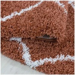 Tapis BOBOCHIC - Tapis Shaggy Rond LANA Motif Berbère 80x80 Orange 9 Tapis BOBOCHIC - Tapis Shaggy Rond LANA Motif Berbère 80x80 Orange -BOBOCHIC Soldes 2022 30115648 3