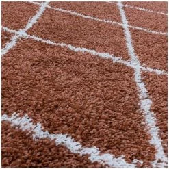 Tapis BOBOCHIC - Tapis Shaggy Rond LANA Motif Berbère 80x80 Orange 10 Tapis BOBOCHIC - Tapis Shaggy Rond LANA Motif Berbère 80x80 Orange -BOBOCHIC Soldes 2022 30115648 4