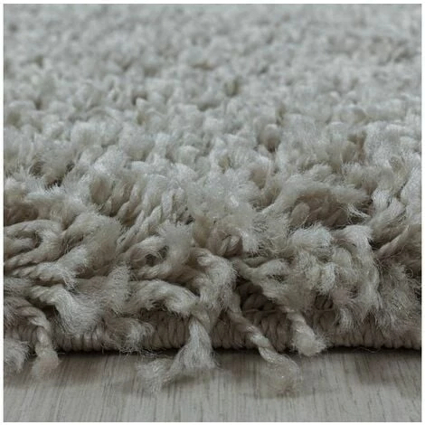 Tapis BOBOCHIC - Tapis Shaggy TAZA Uni 60x110 Beige - Beige 5 Tapis BOBOCHIC - Tapis Shaggy TAZA Uni 60x110 Beige - Beige – Image 3