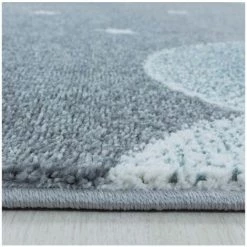 Tapis Enfant BOBOCHIC - Tapis Enfant Shaggy CUTY Imprimé 80x150 Bleu - Bleu -BOBOCHIC Soldes 2022 30115818 4