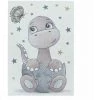 Tapis Enfant BOBOCHIC - Tapis Enfant Shaggy DINO Imprimé 140x200 Rose - Rose -BOBOCHIC Soldes 2022 30115821 1
