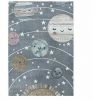 Tapis Enfant BOBOCHIC - Tapis Enfant Shaggy GALAXY Imprimé 80x150 Gris - Gris -BOBOCHIC Soldes 2022 30115822 1