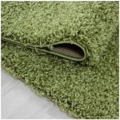Tapis BOBOCHIC - Tapis Shaggy MANA Uni 60x110 Vert - Vert -BOBOCHIC Soldes 2022 30337940 4