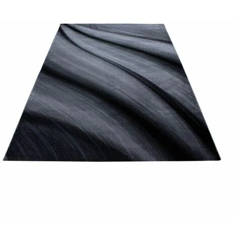 Tapis BOBOCHIC - Tapis Poils Courts SOHO Motif Graphique 80x150 Noir - Noir 3 Tapis BOBOCHIC - Tapis Poils Courts SOHO Motif Graphique 80x150 Noir - Noir