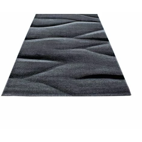 Tapis BOBOCHIC - Tapis Poils Courts LUCIE Motif Graphique 80x150 Noir - Noir 3 Tapis BOBOCHIC - Tapis Poils Courts LUCIE Motif Graphique 80x150 Noir - Noir