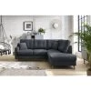 Bobochic Sweden - Canapé D'angle Convertible - 5 Places - Style Scandinave - Droit Couleur - Gris Foncé - Gris Foncé -BOBOCHIC Soldes 2022 31536252 1