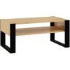 Tables Basses BOBOCHIC - Table Basse NUKA Bois Et Noir - Marron -BOBOCHIC Soldes 2022 32389070 1
