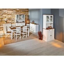 Buffets BOBOCHIC - Vaisselier Bois Massif WINTERLAND Blanc Et Bois - Blanc 9 Buffets BOBOCHIC - Vaisselier Bois Massif WINTERLAND Blanc Et Bois - Blanc -BOBOCHIC Soldes 2022 32389084 3