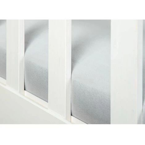 Lit Enfant BOBOCHIC - Lit SONIA 90x200 Cm Blanc En Bois Massif - Blanc 6 Lit Enfant BOBOCHIC - Lit SONIA 90x200 Cm Blanc En Bois Massif - Blanc – Image 4