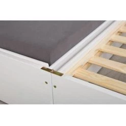 Lit Enfant BOBOCHIC - Lit Gigogne LOUFTO 90x200 Blanc -BOBOCHIC Soldes 2022 32389099 5