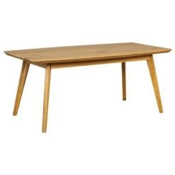 Table à Manger BOBOCHIC - Table à Manger BRAVA 180cm Imitation Chêne - Bois