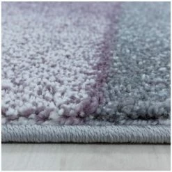Tapis BOBOCHIC - Tapis Poils Court POLMIO Motif Graphique 80x150 Lilas - Lilas -BOBOCHIC Soldes 2022 32389245 3
