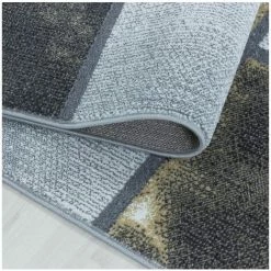 Tapis BOBOCHIC - Tapis Poils Courts ALBERTA Motif Graphique 80x150 Jaune - Jaune -BOBOCHIC Soldes 2022 32389350 4