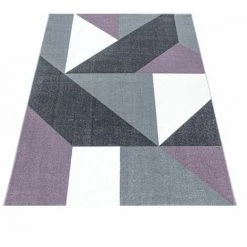 Tapis BOBOCHIC - Tapis Poils Courts DORYA Motif Graphique 80x150 Lilas - Lilas -BOBOCHIC Soldes 2022 32389369 2