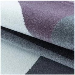 Tapis BOBOCHIC - Tapis Poils Courts DORYA Motif Graphique 80x150 Lilas - Lilas -BOBOCHIC Soldes 2022 32389369 5
