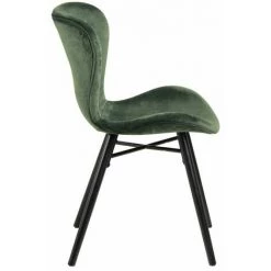 Chaise Et Fauteuil De Table BOBOCHIC - Lot De 2 Chaises De Table BALA Vert - Vert -BOBOCHIC Soldes 2022 33462413 4