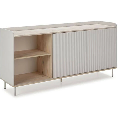 Buffets BOBOCHIC - Buffet 2 Portes 170 Cm VERMONT Bois Massif Blanc - Blanc 7 Buffets BOBOCHIC - Buffet 2 Portes 170 Cm VERMONT Bois Massif Blanc - Blanc – Image 5
