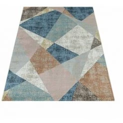 Tapis BOBOCHIC - Tapis Poils Courts XIMYO Motif Graphique 140x200 Multicolore - Multicolore -BOBOCHIC Soldes 2022 33757875 2