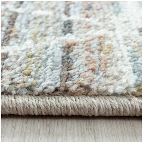 Tapis BOBOCHIC - Tapis Poils Courts FEZ Motif Graphique 80x250 Marron - Marron 5 Tapis BOBOCHIC - Tapis Poils Courts FEZ Motif Graphique 80x250 Marron - Marron – Image 3