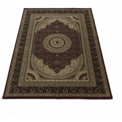 Tapis BOBOCHIC - Tapis Poils Courts YASSMINE Motif Oriental 80x150 Rouge - Rouge -BOBOCHIC Soldes 2022 33757995 2