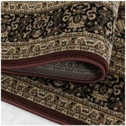 Tapis BOBOCHIC - Tapis Poils Courts YASSMINE Motif Oriental 80x150 Rouge - Rouge -BOBOCHIC Soldes 2022 33757995 4