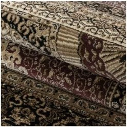 Tapis BOBOCHIC - Tapis Poils Courts YASSMINE Motif Oriental 80x150 Rouge - Rouge -BOBOCHIC Soldes 2022 33757995 5