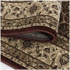 Tapis BOBOCHIC - Tapis Poils Courts CASEBA Motif Oriental 80x150 Rouge - Rouge -BOBOCHIC Soldes 2022 33758001 4