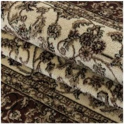 Tapis BOBOCHIC - Tapis Poils Courts YASSMA Motif Oriental 300x400 Crème - Crème -BOBOCHIC Soldes 2022 33758003 5