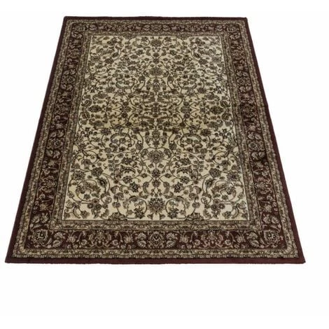 Tapis BOBOCHIC - Tapis Poils Courts YASSMA Motif Oriental 80x150 Crème - Crème 4 Tapis BOBOCHIC - Tapis Poils Courts YASSMA Motif Oriental 80x150 Crème - Crème â Image 2