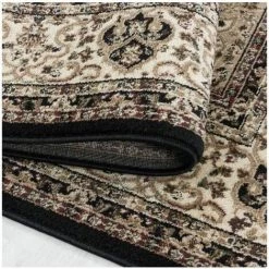 Tapis BOBOCHIC - Tapis Poils Courts FARES Motif Oriental 80x150 Noir - Noir -BOBOCHIC Soldes 2022 33758010 4