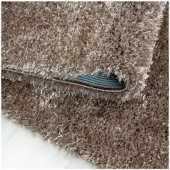 Tapis BOBOCHIC - Tapis Shaggy SOFT Uni 80x80 TAUPE - TAUPE -BOBOCHIC Soldes 2022 33758048 3