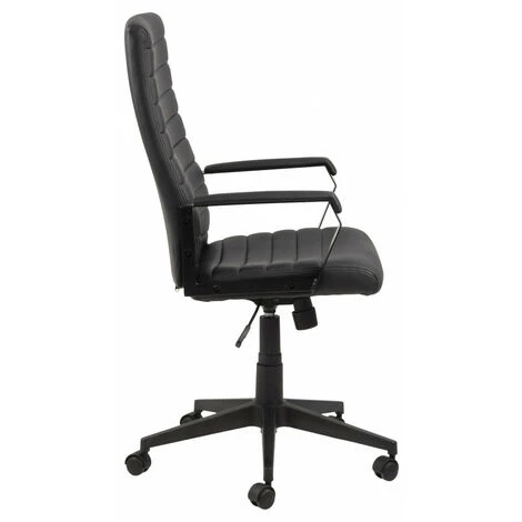 Chaise De Bureau BOBOCHIC - Chaise De Bureau Charly Noir - Noir 5 Chaise De Bureau BOBOCHIC - Chaise De Bureau Charly Noir - Noir – Image 3