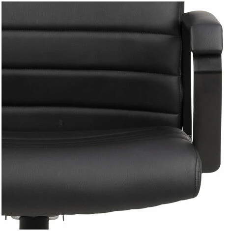 Chaise De Bureau BOBOCHIC - Chaise De Bureau Charly Noir - Noir 7 Chaise De Bureau BOBOCHIC - Chaise De Bureau Charly Noir - Noir – Image 5
