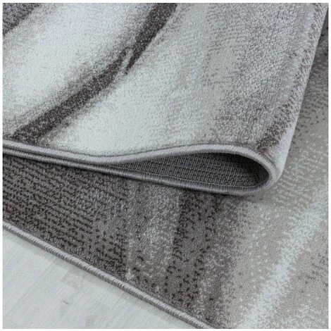 Tapis BOBOCHIC - Tapis Poils Courts PETTER Motif Graphique 120x170 Marron - Marron 6 Tapis BOBOCHIC - Tapis Poils Courts PETTER Motif Graphique 120x170 Marron - Marron – Image 4