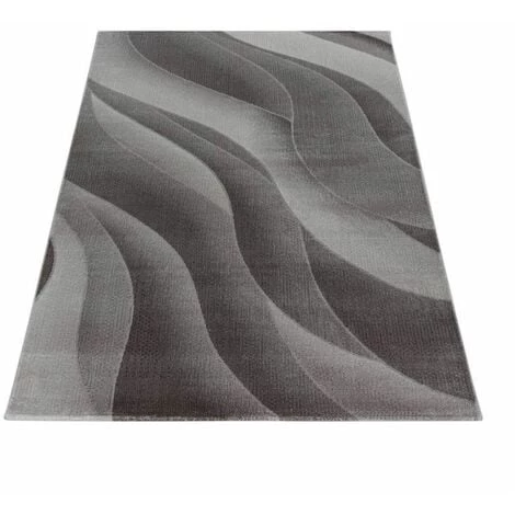 Tapis BOBOCHIC - Tapis Poils Courts NILS Motif Graphique 80x150 Marron - Marron 4 Tapis BOBOCHIC - Tapis Poils Courts NILS Motif Graphique 80x150 Marron - Marron – Image 2