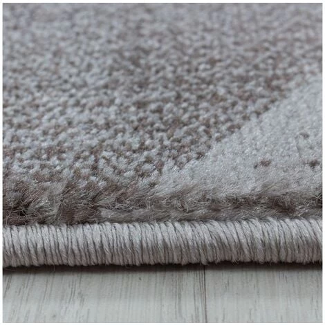 Tapis BOBOCHIC - Tapis Poils Courts NILS Motif Graphique 80x150 Marron - Marron 5 Tapis BOBOCHIC - Tapis Poils Courts NILS Motif Graphique 80x150 Marron - Marron – Image 3