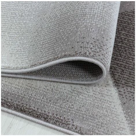 Tapis BOBOCHIC - Tapis Poils Courts KYETO Motif Graphique 80x150 Marron - Marron 6 Tapis BOBOCHIC - Tapis Poils Courts KYETO Motif Graphique 80x150 Marron - Marron – Image 4