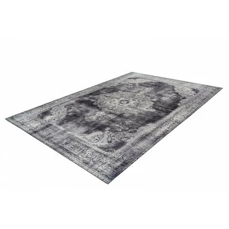 Tapis BOBOCHIC - Tapis Poils Courts YAEL Motif Berbère - Gris 4 Tapis BOBOCHIC - Tapis Poils Courts YAEL Motif Berbère - Gris – Image 2