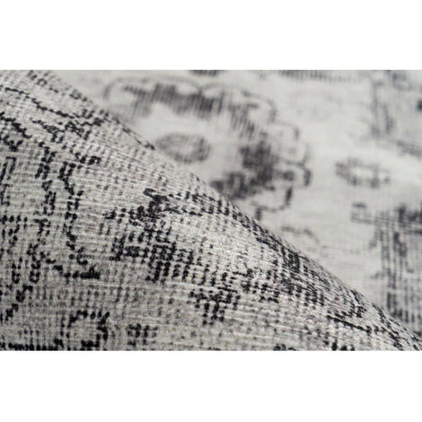 Tapis BOBOCHIC - Tapis Poils Courts YAEL Motif Berbère - Gris 5 Tapis BOBOCHIC - Tapis Poils Courts YAEL Motif Berbère - Gris – Image 3