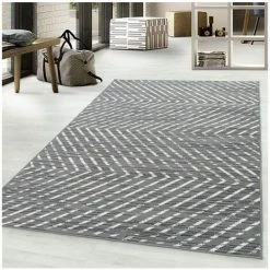 Tapis BOBOCHIC - Tapis Poils Courts IRMA Motif Graphique 120x170 Gris - Gris 8 Tapis BOBOCHIC - Tapis Poils Courts IRMA Motif Graphique 120x170 Gris - Gris -BOBOCHIC Soldes 2022 35569713 2