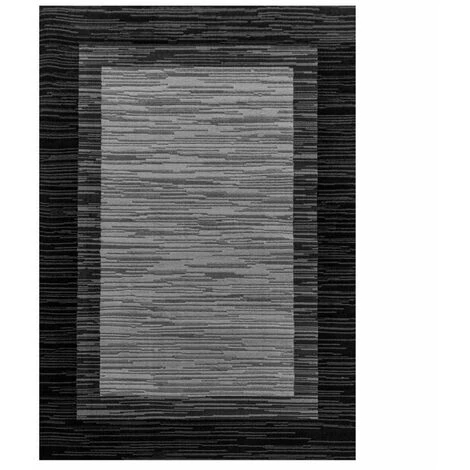 Tapis BOBOCHIC - Tapis Poils Courts VERO Motif Graphique 60x100 Noir - Noir 3 Tapis BOBOCHIC - Tapis Poils Courts VERO Motif Graphique 60x100 Noir - Noir